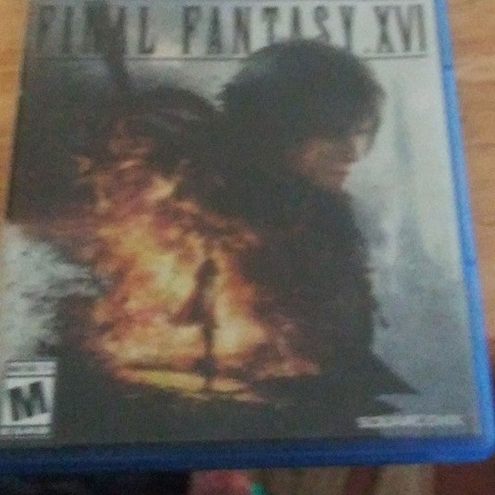 Blue Final Fantasy XV PS4 Game Case
